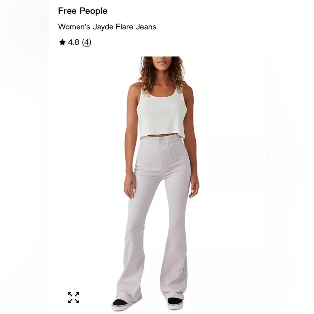 We The Free Lavender Denim Pants. New without tag .
